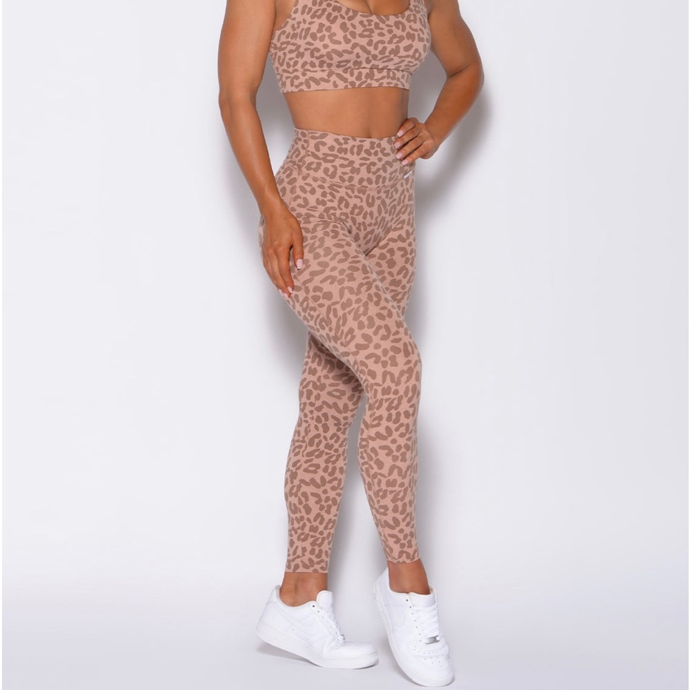 Cheetah nude bombshell leggings